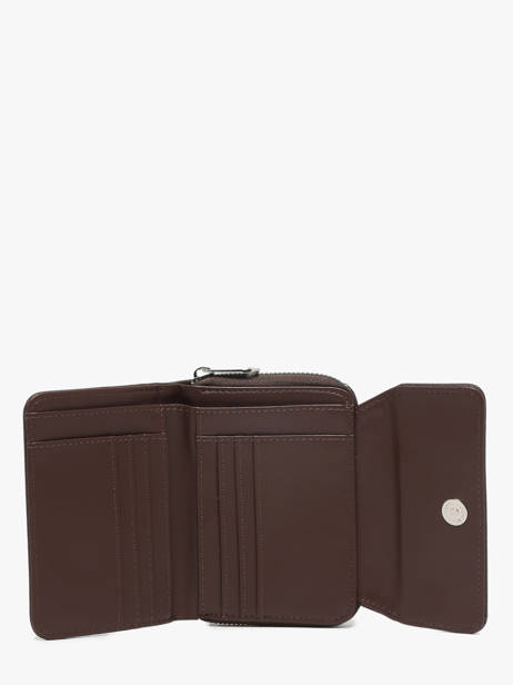 Porte-monnaie Classic Miniprix Marron grained H6012 vue secondaire 2