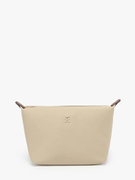 Trousse Zippée Th Icon Nylon Tommy hilfiger Beige th icon AW17727