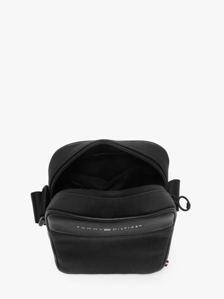 Sac Bandoulière Tommy hilfiger Noir th foundation AM13624 vue secondaire 2