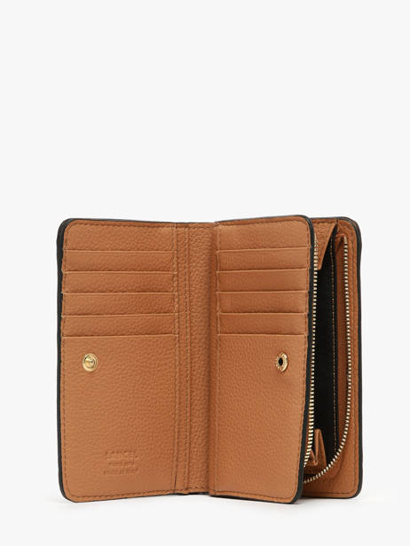 Portefeuille Cuir Lancel Marron enveloppe A13710 vue secondaire 1