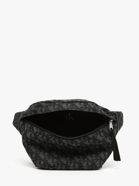 Sac Banane Calvin klein jeans Noir unstructured 4G3177G vue secondaire 2