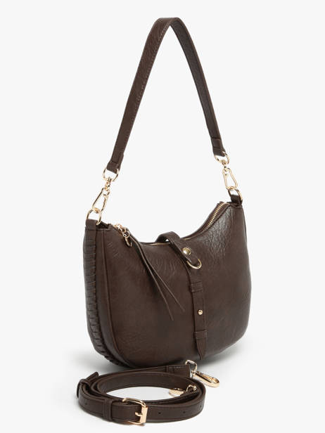 Sac Porté épaule Bride Lulu castagnette Marron bride ZAYDEN vue secondaire 2
