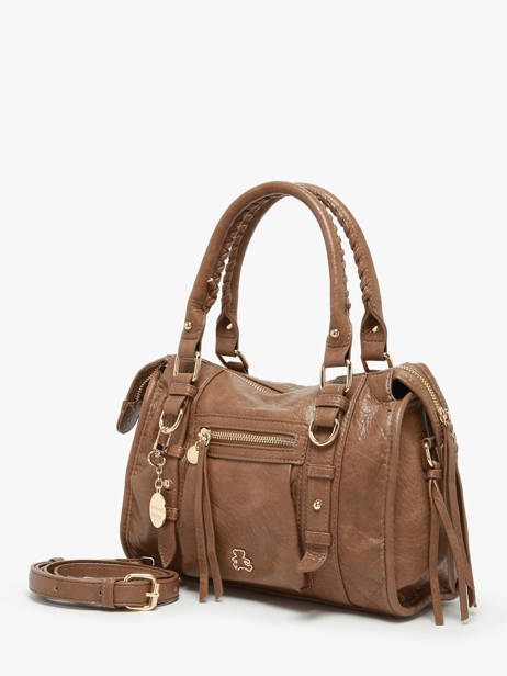 Sac à Main Bride Lulu castagnette Marron bride ZAYANA vue secondaire 2