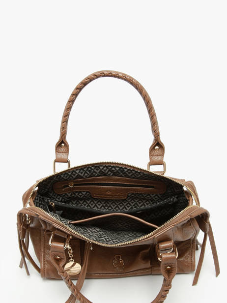 Sac à Main Bride Lulu castagnette Marron bride ZAYANA vue secondaire 3