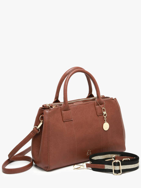 Sac à Main Soft Lulu castagnette Marron soft YAEL vue secondaire 2