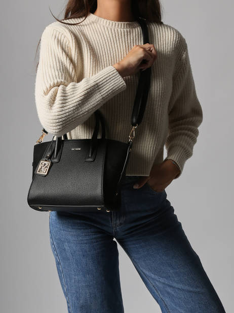 Sac Bandoulière Grained Miniprix Noir grained R2004 vue secondaire 1