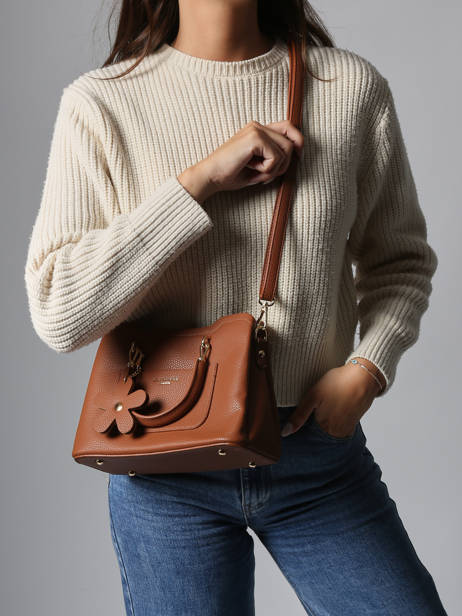 Sac Bandoulière Grained Miniprix Marron grained H6931 vue secondaire 1