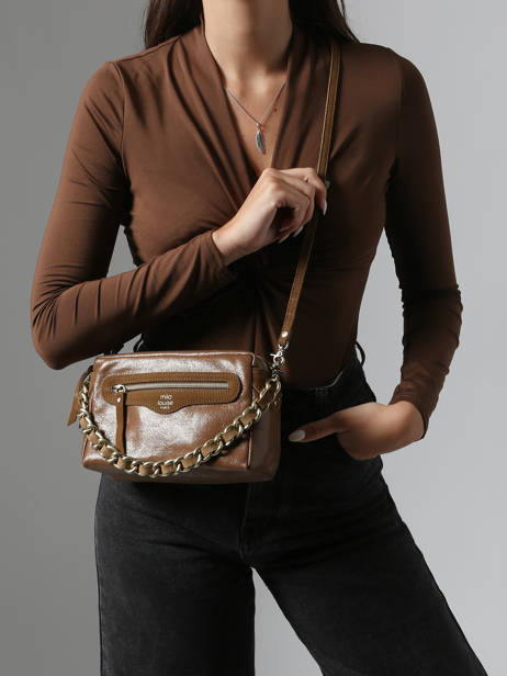Sac Bandoulière Lx Mila louise Marron lx 2367ALX1 vue secondaire 1