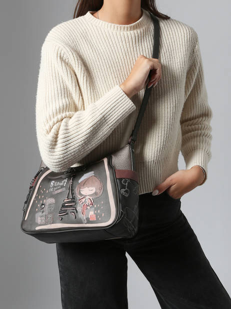 Sac Bandoulière Mademoiselle Anekke Gris mademoiselle 41803002 vue secondaire 1