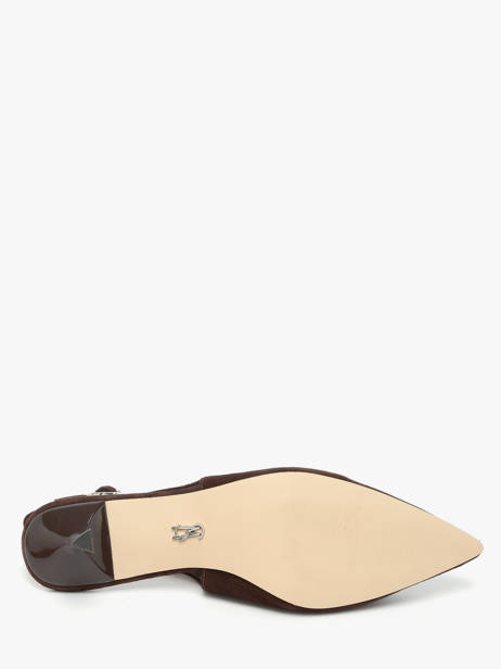 Escarpins Talon Aiguille En Cuir Steve madden Marron women 11003902 vue secondaire 4