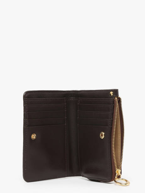 Portefeuille Iza Cuir Nat et nin Marron vintage IZA vue secondaire 1