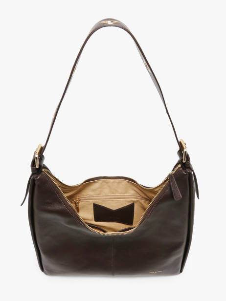 Sac Porté épaule Tina Cuir Lisse Nat et nin Marron vintage TINA vue secondaire 3