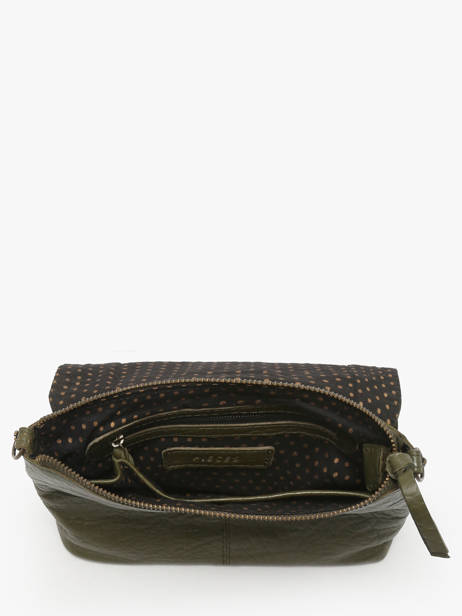 Sac Bandoulière Felizia Cuir Pieces Vert felizia 17116820 vue secondaire 3