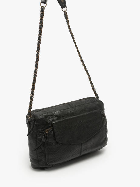 Sac Bandoulière Naina Cuir Pieces Noir naina 17122474 vue secondaire 2