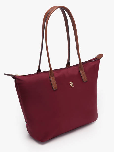Sac Porté épaule A4 Popette Nylon Tommy hilfiger Rouge popette AW17711 vue secondaire 2