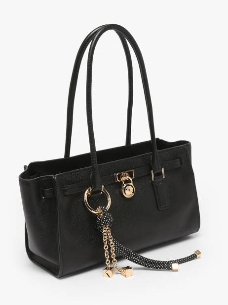 Sac Porté épaule Hamilton Cuir Michael kors Noir hamilton F5GNXT0L vue secondaire 2