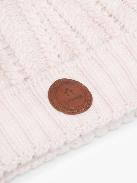 Bonnet Cabaia Beige hats MOSCOWMU vue secondaire 1