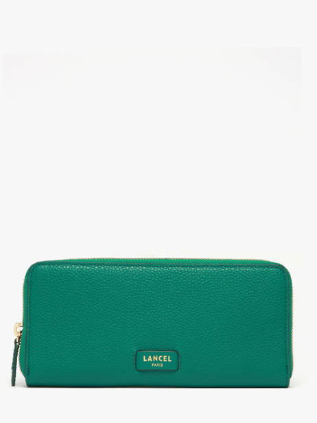 Portefeuille Cuir Lancel Vert ninon A13833