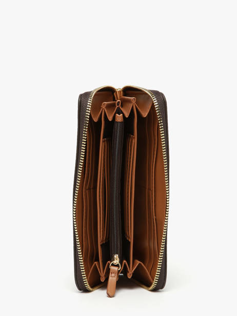 Portefeuille Valentino Marron regina re VPS9S155 vue secondaire 1