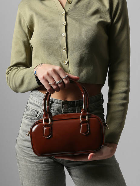 Sac Bandoulière London Miniprix Marron london A9126 vue secondaire 1