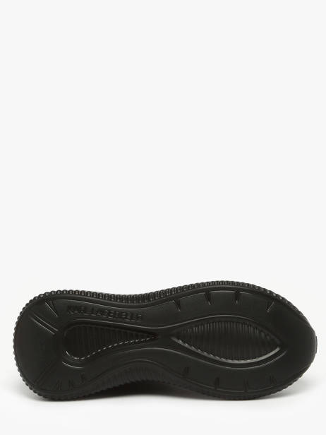 Sneakers Chaussettes Kreeper Run Mid Karl lagerfeld Noir women KL64444 vue secondaire 4