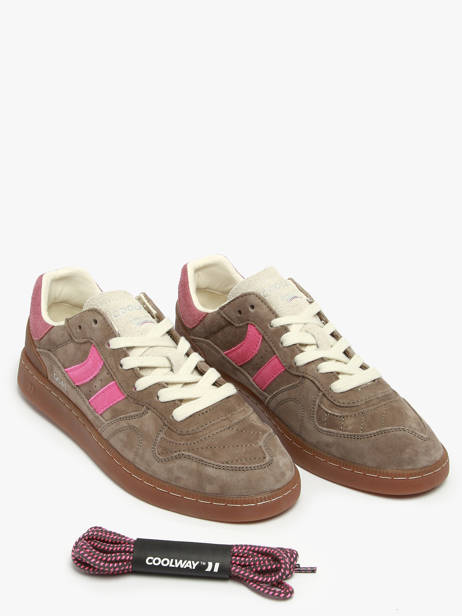 Sneakers Goal En Cuir Coolway Marron men 8623594 vue secondaire 1