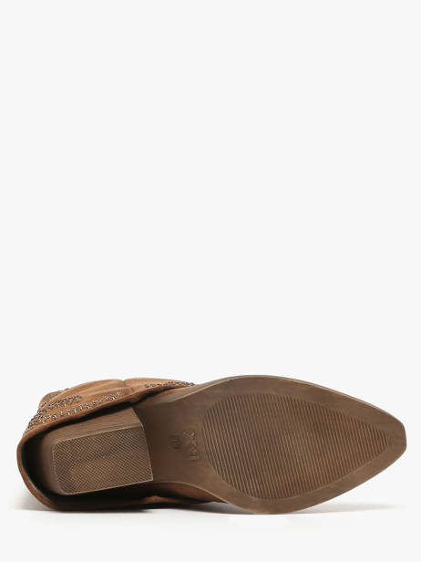 Santiags Xti Marron women 144467 vue secondaire 4