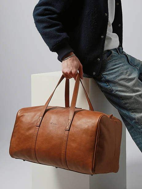 Sac De Voyage Vintage Paul marius Marron vintage CABINE vue secondaire 1