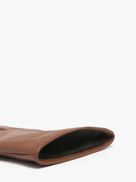 Gants Isotoner Marron women gloves 85264 vue secondaire 1