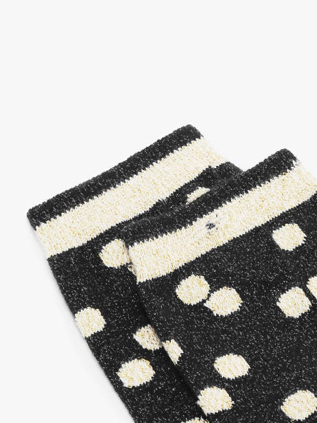Chaussettes Femme Noir Minuit Cabaia Noir socks women MINUIT vue secondaire 1