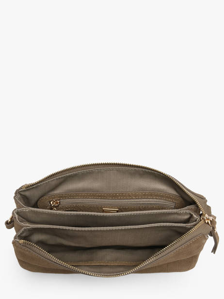 Sac Bandoulière Equestre Croco Cuir Etrier Beige equestre croco EECQ0143 vue secondaire 2