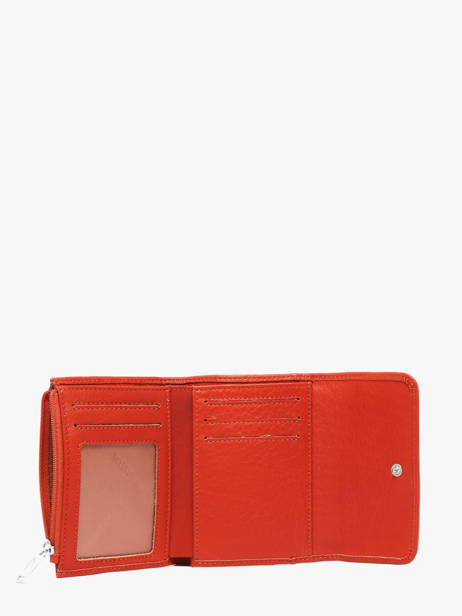 Porte-monnaie Ange Cuir Arthur & aston Orange ange 316 vue secondaire 1