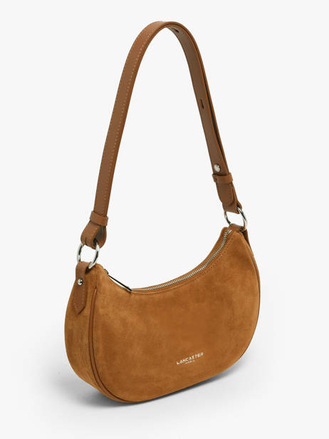 Sac Bandoulière Suede Cuir Lancaster Beige suede 81 vue secondaire 2