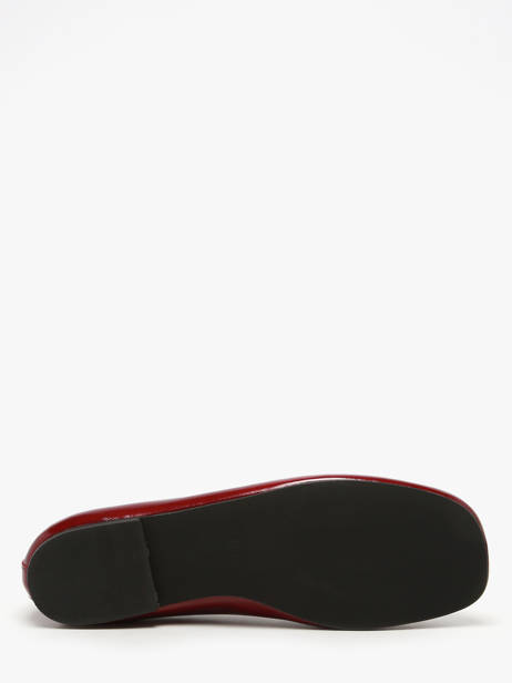 Ballerines En Cuir Alohas Rouge women 10077602 vue secondaire 4