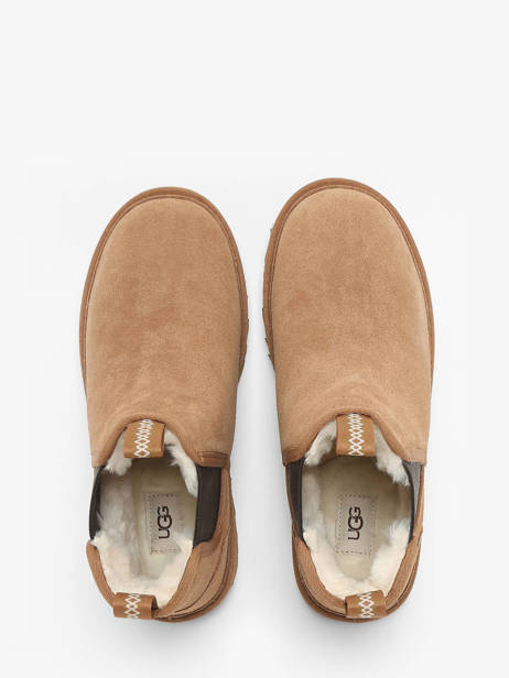 Chaussons Tasman En Cuir Ugg Marron men 5950 vue secondaire 3