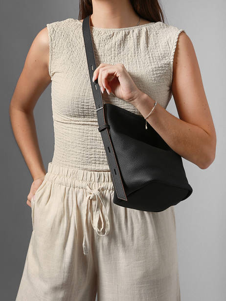 Sac Porté épaule Sac à Dos S Cavalier Cuir Etrier Noir cavalier ECLR126S vue secondaire 1