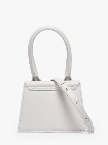 Sac Bandoulière D'occasion Chiquito Moyen Cuir Jacquemus Blanc second life 1566327 vue secondaire 6