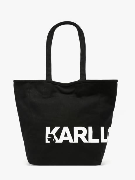 Sac Porté épaule K Essential Coton Karl lagerfeld Noir k essential B1W50050
