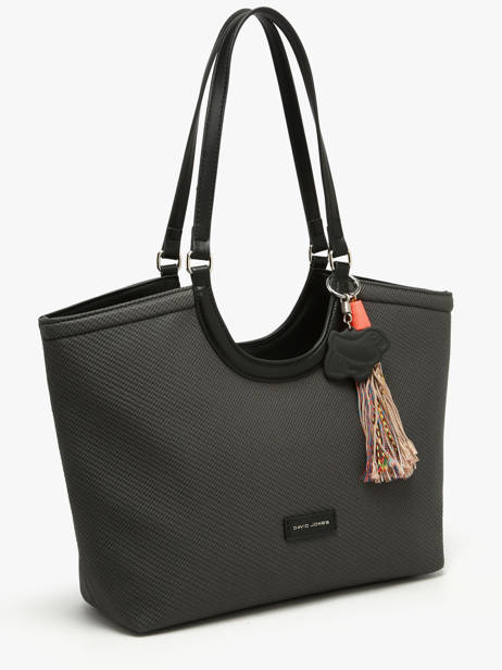 Sac Porté épaule Grigri Polyurethane David jones Noir grigri CM8380 vue secondaire 2