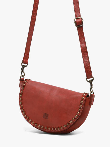 Sac Bandoulière Heritage Cuir Biba Rouge heritage YAM1L vue secondaire 1