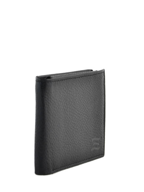 Portefeuille Cuir Crinkles Noir caviar 14074 vue secondaire 1