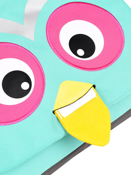 Cartable 1 Compartiment Affenzahn Vert schoolbag CAR1 vue secondaire 3