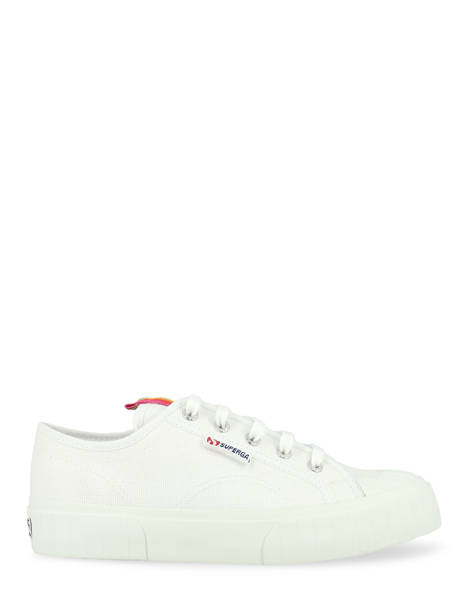 Sneakers 2630 Stripe Superga Blanc women S51212W vue secondaire 1