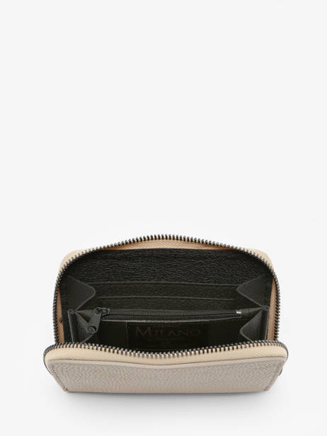 Portefeuille Caviar Cuir Milano Beige caviar CA19043 vue secondaire 1