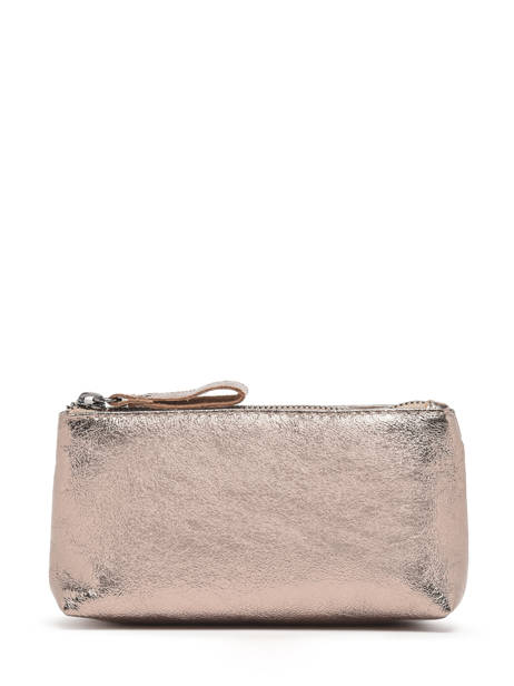 Trousse Zippée Nine Cuir Milano Marron nine NI22114N