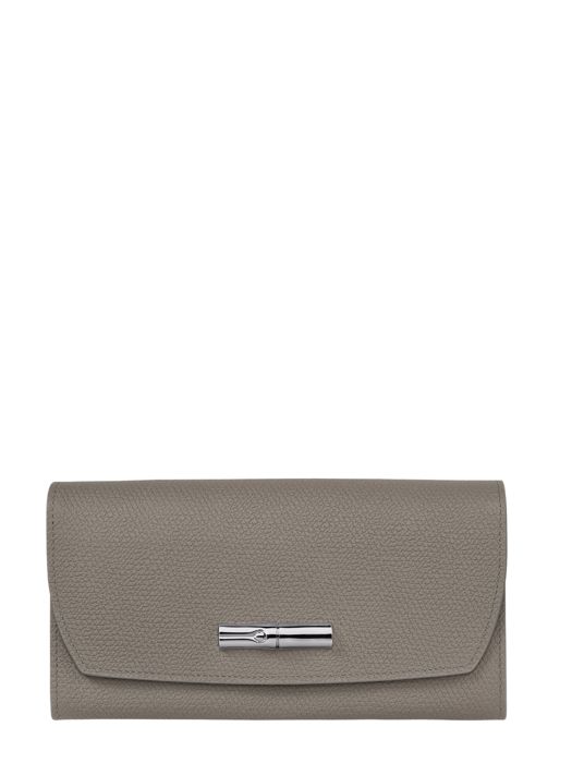 Longchamp Roseau Portefeuilles Gris